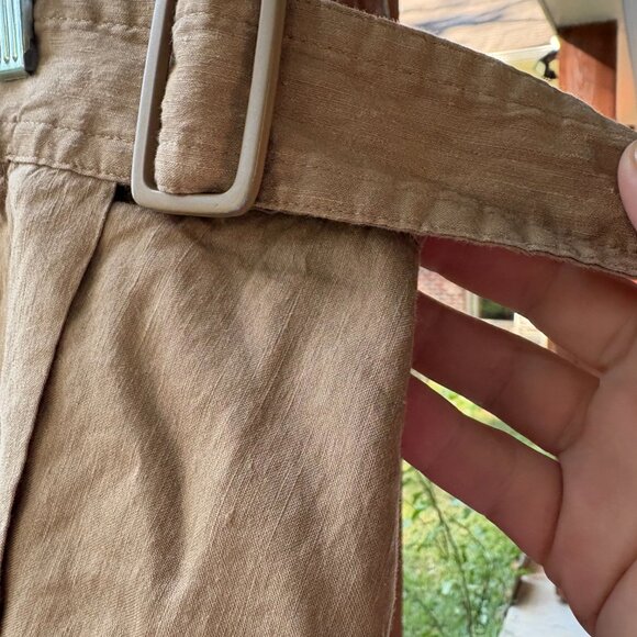 VINCE Khaki Midi Skirt Size 16 - Picture 2 of 4